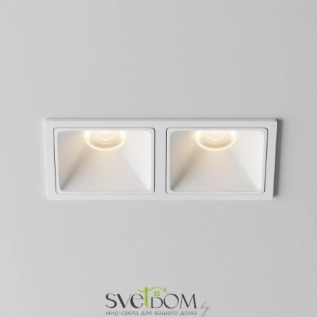 Встраиваемые светильники Maytoni DL043-02-10W3K-SQ-W-1 от Магазина Svetdom.by