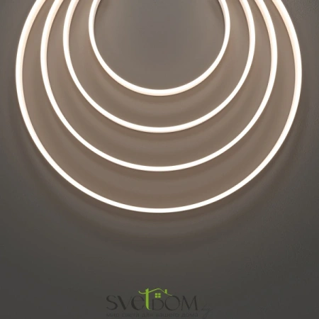 Гибкий неон Maytoni 432037 изгиб поперек оси, 9,6Вт, LED, 3000K, Белый | Svetdom.by