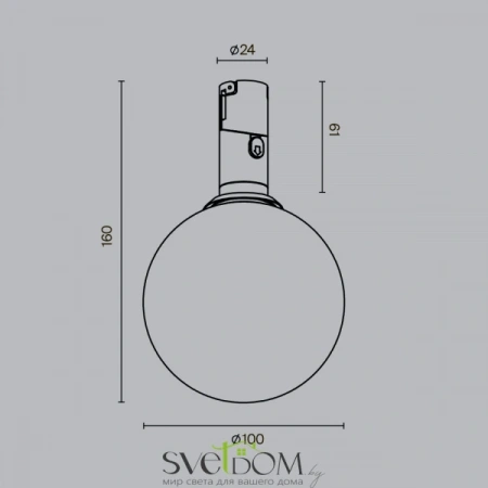 TR208-1-5W3K-B Maytoni