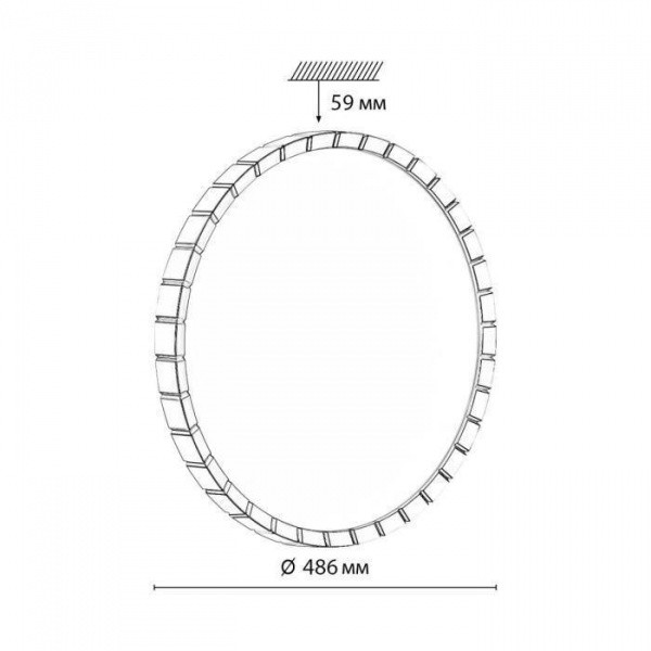 Настенно-потолочные светильники SONEX 7648/EL от Магазина Svetdom.by