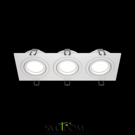 Фото Встраиваемые светильники Maytoni DL024-2-03W Встраиваемые светильники Maytoni DL024-2-03W от Магазина Svetdom.by