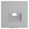 Накладка для розетки компьютерной RJ45 Voltum S70 Серый VLS001316 Voltum VLS001316