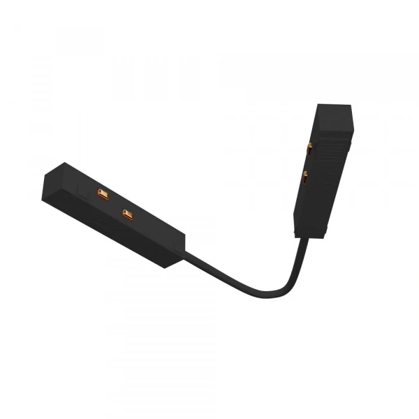 Коннектор питания угловой 15 см Exility черный TRA034CPC-42B-15
