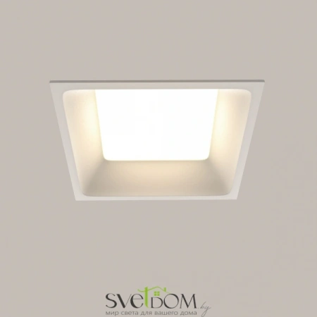 Встраиваемые светильники Maytoni DL056-12W3-4-6K-W от Магазина Svetdom.by