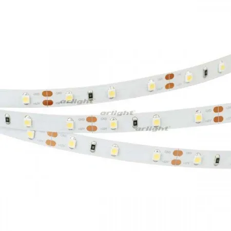 ARLIGHT Лента RT 2-5000 12V Warm2700 (3528, 300 LED, LUX) (Arlight, 4.8 Вт/м, IP20)
