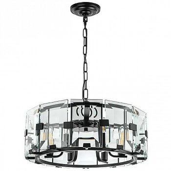 Lightstar 713267 Люстра NOVARA 6x40W E14 ЧЕРНЫЙ МАТОВЫЙ