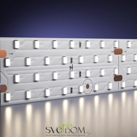 Светодиодная лента Ultra 24В 2835 30Вт/м 4000К 2,5м IP 20 201118