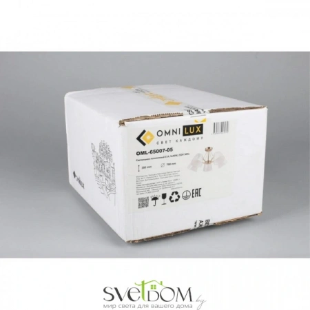 Люстры потолочныеOML-65007-05 Omnilux | Svetdom.by