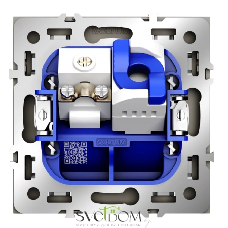 Розетка TV+RJ Voltum S70 Кашемир VLS060703 Voltum VLS060703