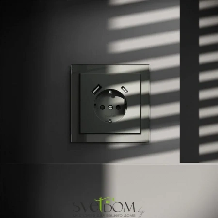 Розетка с USB, A+C Voltum S70 VLS040506  Voltum