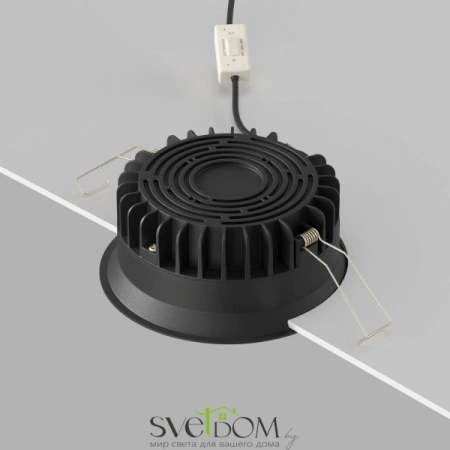 Встраиваемые светильники Maytoni DL055-12W3-4-6K-B от Магазина Svetdom.by