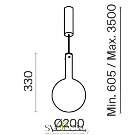 Подвесные светильники Maytoni MOD182PL-L4W3K от Магазина Svetdom.by