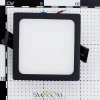 Citilux Омега CLD50K082 LED Встраиваемый светильник с диммером Чёрный CITILUX