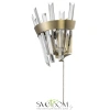 Citilux Вестерос CL307313 Бра хрустальное с выключателем Бронза CITILUX
