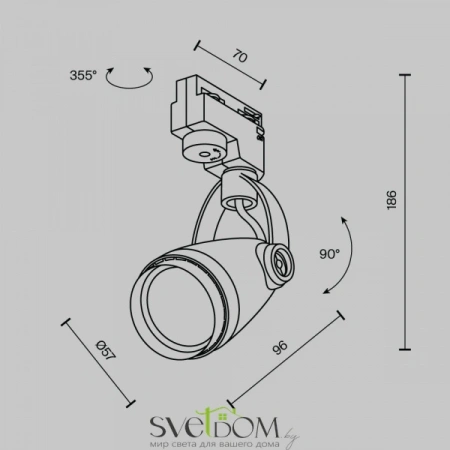 TR001-1-GU10-W Maytoni