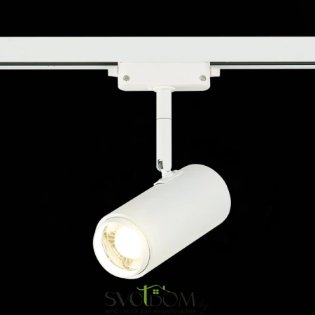 ST600.546.12 Св-к трек. Zoom Белый LED 1*12W 4000K 1 200Lm Ra>80 15-60° IP20 L137xW59xH179 170-240V Однофазная трековая система ST LUCE