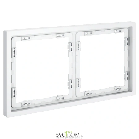 Рамки пластиковые Voltum S70 Белый VLS100202 Voltum VLS100202
