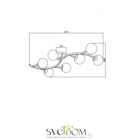 ЛюстрыFR5162PL-07G Freya | Svetdom.by