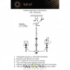 Люстры подвесныеAPL.716.03.08 Aployt | Svetdom.by