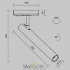 Трековый светильник Technical TR141-1-6W3K-M-BS TR141-1-6W3K-M-BS Maytoni