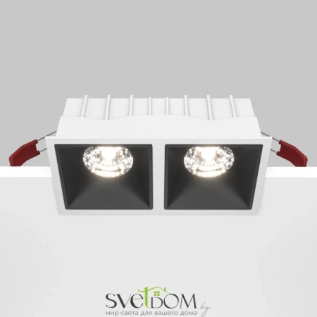 Встраиваемый светильник Alfa LED 4000K 2x15Вт 36° Maytoni