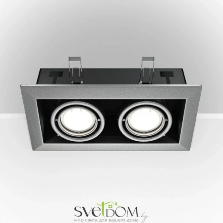 Встраиваемые светильники Maytoni DL008-2-02-S от Магазина Svetdom.by