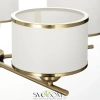 Citilux ALTON CL421253 Люстра на штанге с белыми абажурами CITILUX