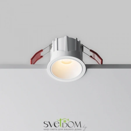 Встраиваемые светильники Maytoni DL043-01-10W2.7K-RD-W от Магазина Svetdom.by