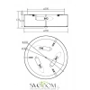 Фото Потолочные светильники Maytoni MOD096CL-03CH Потолочные светильники Maytoni MOD096CL-03CH от Магазина Svetdom.by