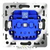 Розетки электрические с заземлением и шторками  Voltum S70 VLS040207  Voltum VLS040207