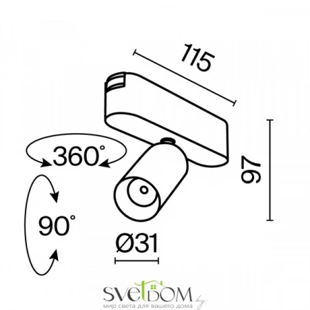TR103-1-5W4K-M-W Maytoni