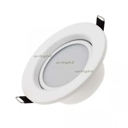 ARLIGHT Светодиодный светильник LTD-80WH 9W Warm White 120deg (Arlight, IP40 Металл, 3 года)