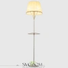 Citilux Вена CL402923T Торшер патина со столиком и кремовым абажуром CITILUX