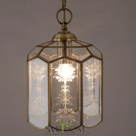 Citilux Витра-2 CL442210 Подвесной светильник витражный Бронза CITILUX