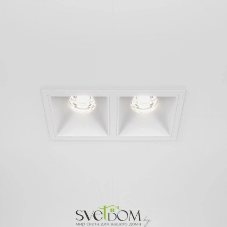 Фото Встраиваемые светильники Maytoni DL043-02-10W4K-D-SQ-W Встраиваемые светильники Maytoni DL043-02-10W4K-D-SQ-W от Магазина Svetdom.by