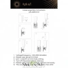 Настенные светильники APL.800.01.01 Aployt | Svetdom.by