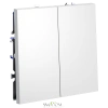 Выключатель двухклавишный Voltum S70 VLS020102  Voltum VLS020102