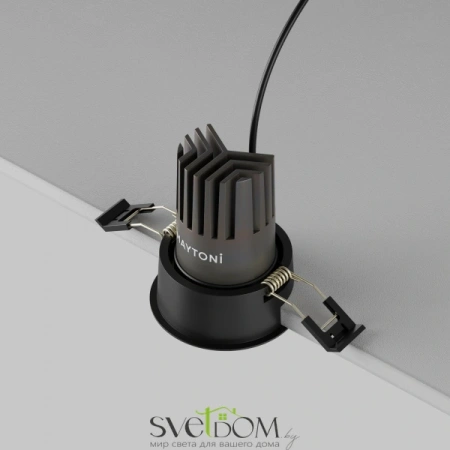 Встраиваемый светильник Technical DL115-10W-3K-B Maytoni
