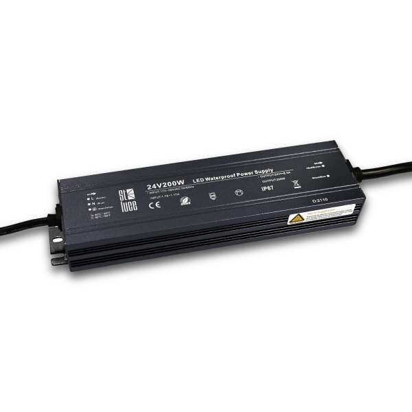 ST014.024.200 Блок питания (24V,200W,IP67) ST-Luce Светодиодные ленты ST LUCE