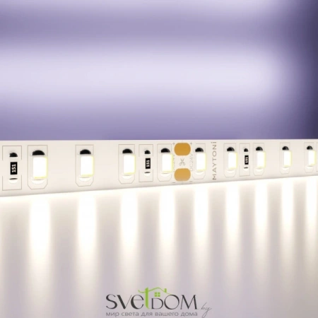 Светодиодная лента 24В 2835 9,6Вт/м 4000K 5м IP20 10143
