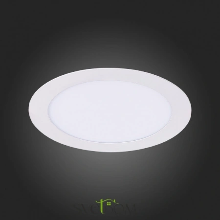 ST210.548.12 Св-к встр. Белый LED 1*12W 4000K 900Lm Ra80 110° IP20 D120xH30 220-240V Встраиваемые светильники ST LUCE