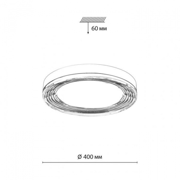 Настенно-потолочные светильники  7728/76L от Магазина Svetdom.by