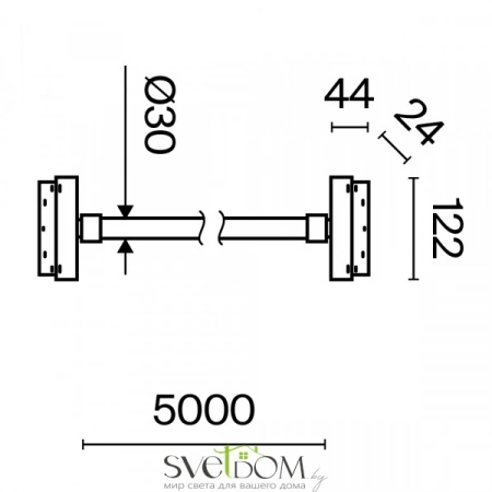 TR101-2-100W4K-B Maytoni