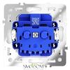 Розетки электрические с заземлением Voltum S70 VLS040101  Voltum VLS040101