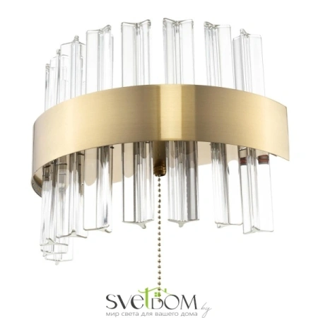 Citilux Рианна CL337313 LED Бра хрустальное с выключателем Бронза CITILUX