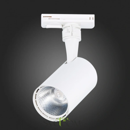 ST351.536.10.36 Св-к трек. Белый LED 1*10W 3000K 900Lm Ra?90 36° IP20 L98xW59xH154 100-240V Однофазная трековая система ST LUCE