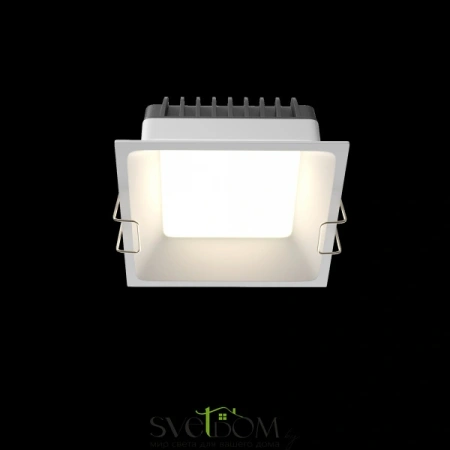 Встраиваемые светильники Maytoni DL056-12W3-4-6K-W от Магазина Svetdom.by