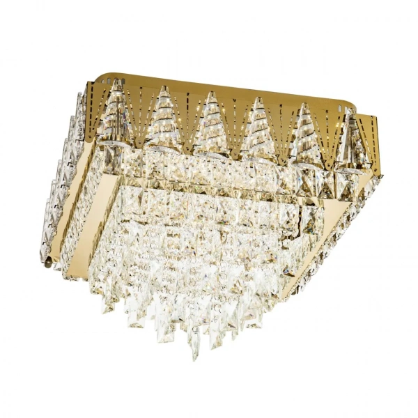 Люстры потолочныеL9437-500-500 GD с УД LED4U | Svetdom.by