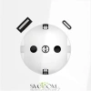 Розетка с USB, A+C Voltum S70 VLS040501  Voltum VLS040501