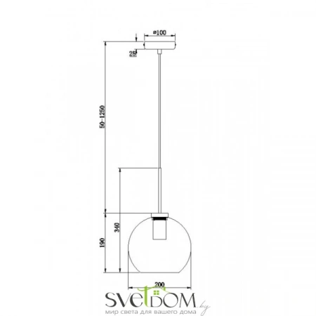 Подвесные светильники Freya FR8002PL-01BS от Магазина Svetdom.by